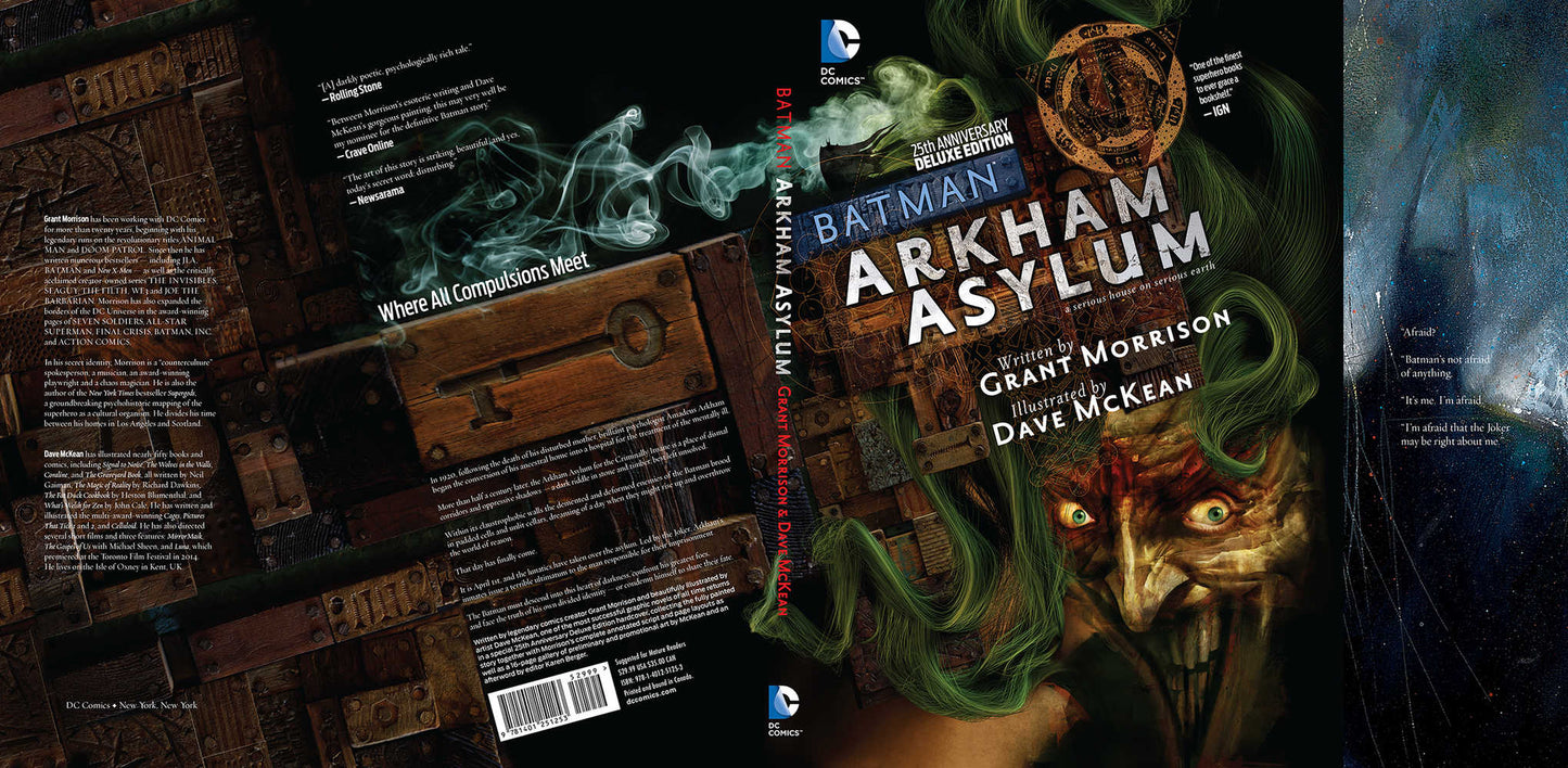 Batman Arkham Asylum 25th Anniv Deluxe Edition Hardcover (Mature)