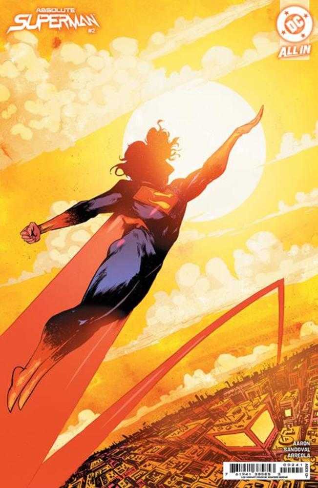 Absolute Superman #2 Cover D 1:25 Sanford Greene Card Stock Variant