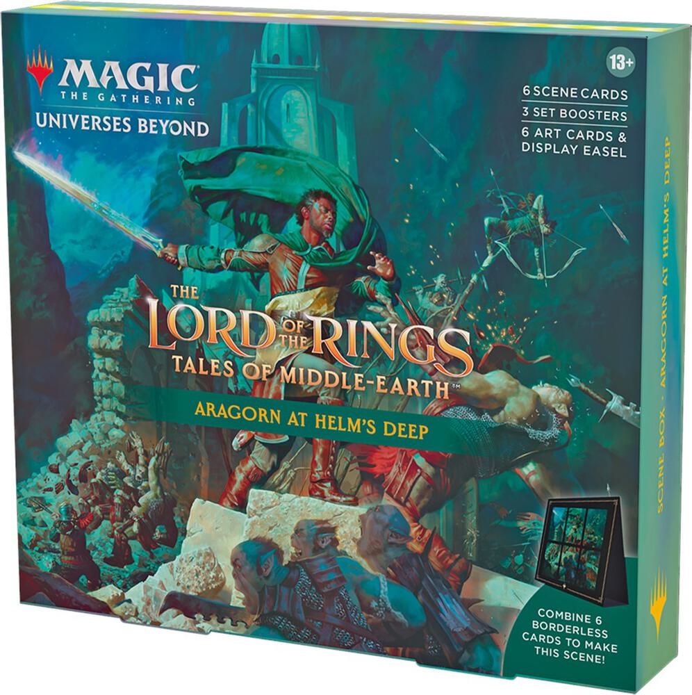 Magic the Gathering: Lord of the Rings Holiday Scene Box - 3x boosters