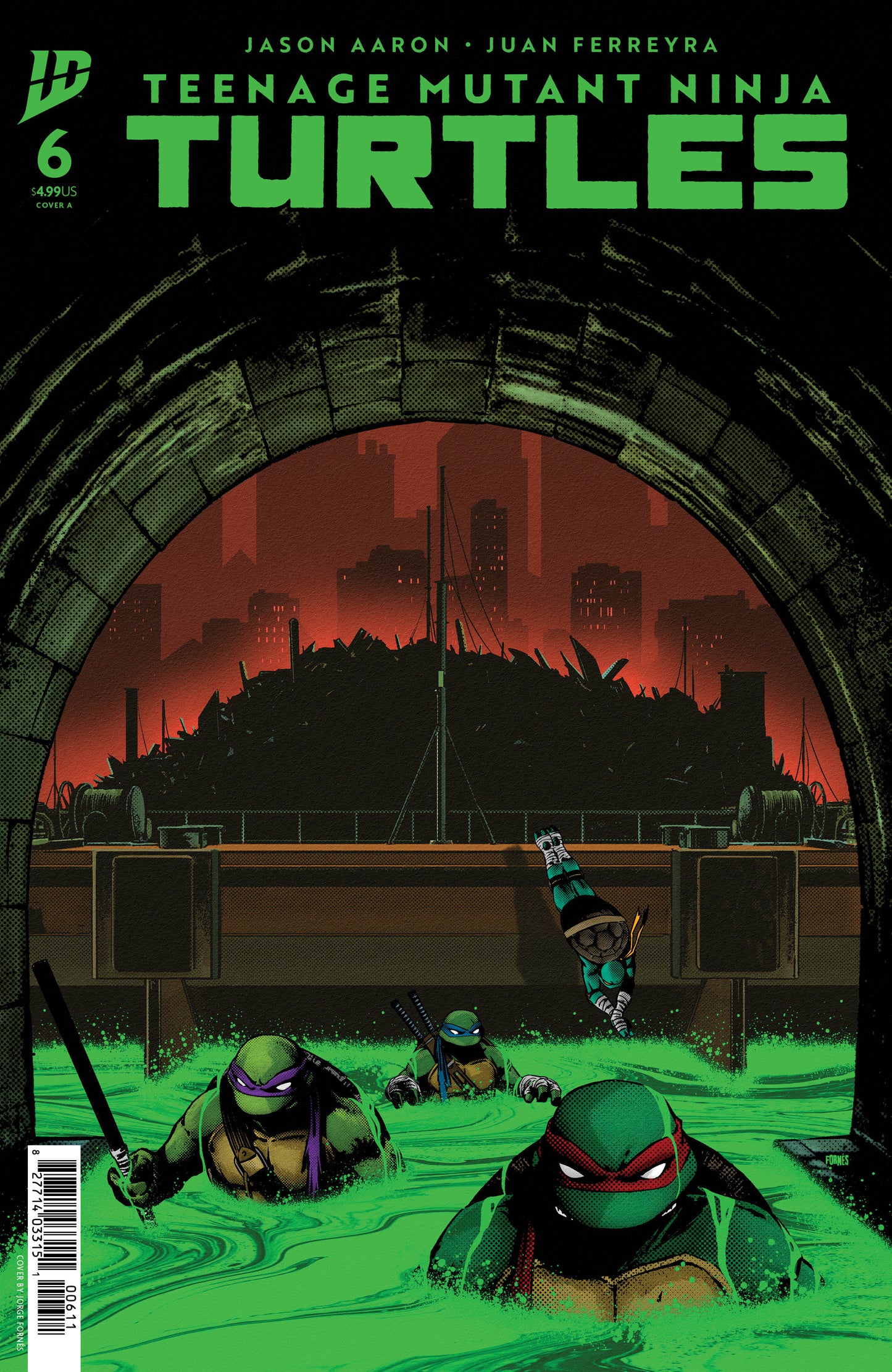 Teenage Mutant Ninja Turtles 2024 #6 Cover A Fornes