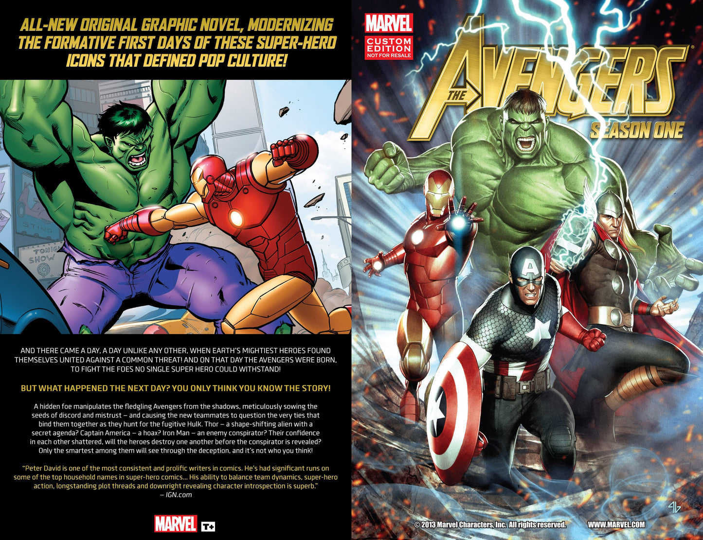 Avengers Season One TPB Custom Edition 2012 Wal-Mart Exclusive