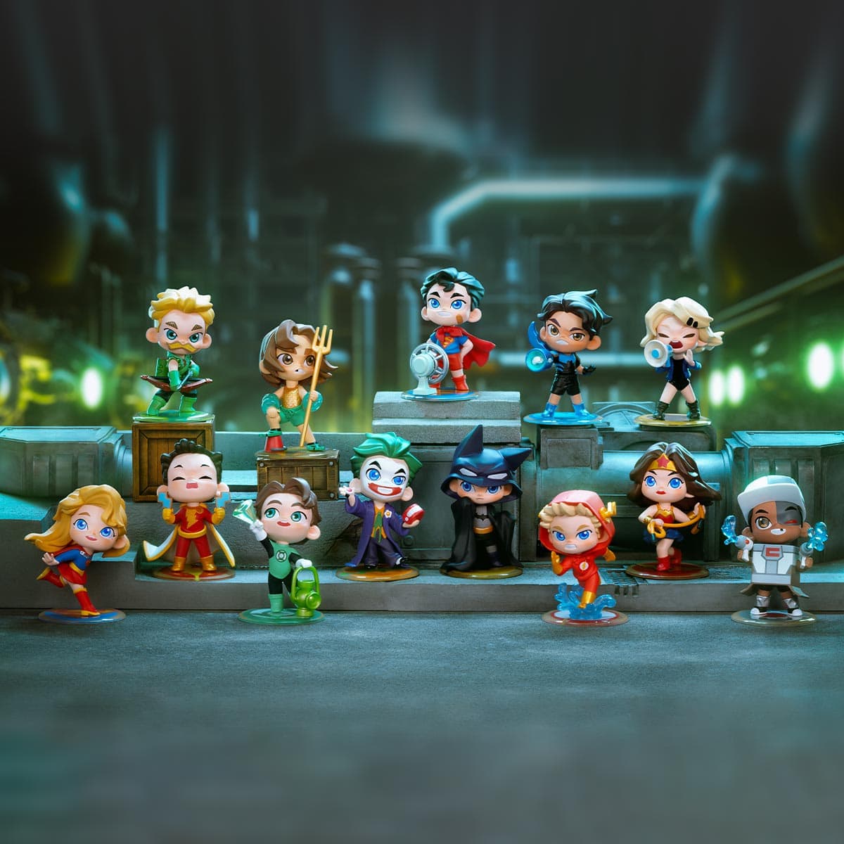 POP MART Justice League Childhood Series Figures - x1 randomly selected blind box