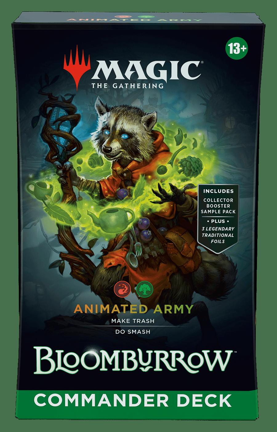 Magic : the Gathering Bloomburrow Commander Deck - Animated Army