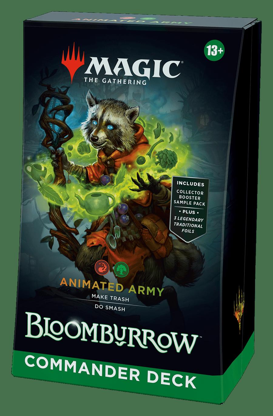 Magic : the Gathering Bloomburrow Commander Deck - Animated Army