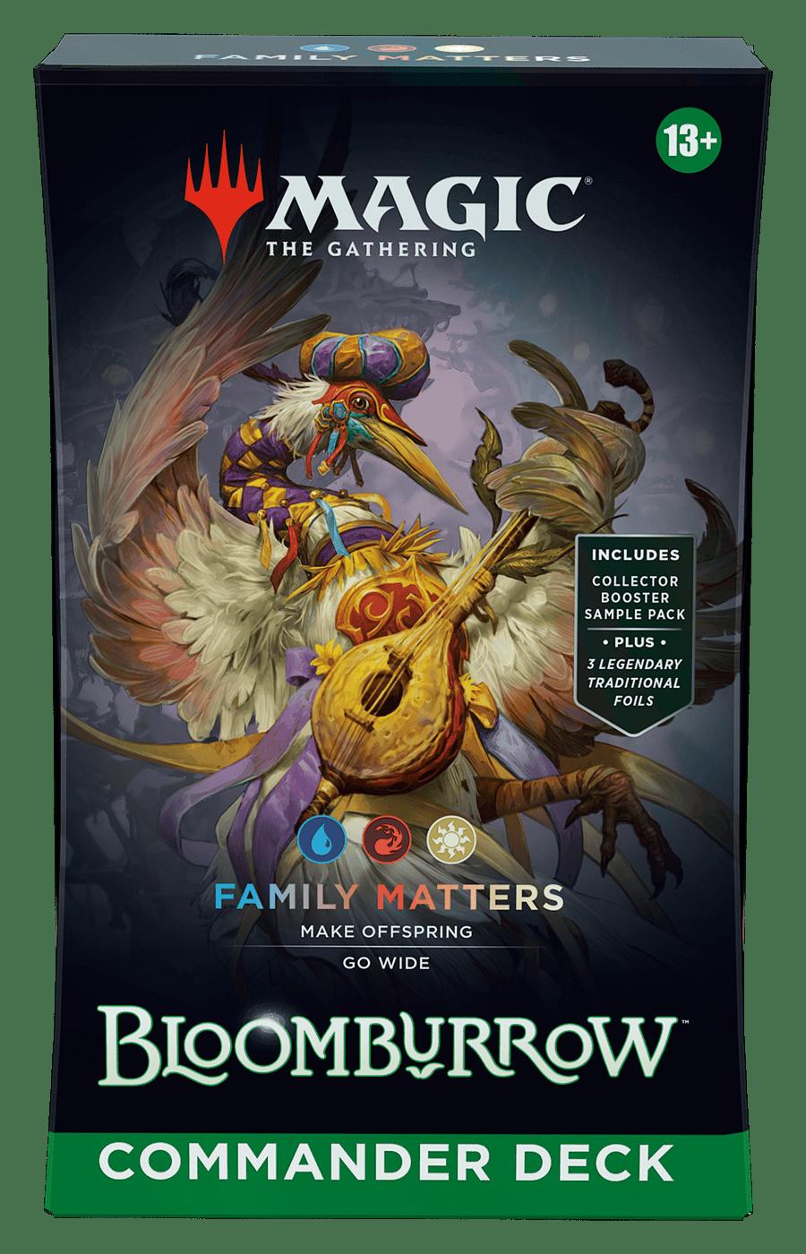 Magic : the Gathering Bloomburrow Commander Deck - Family Matters