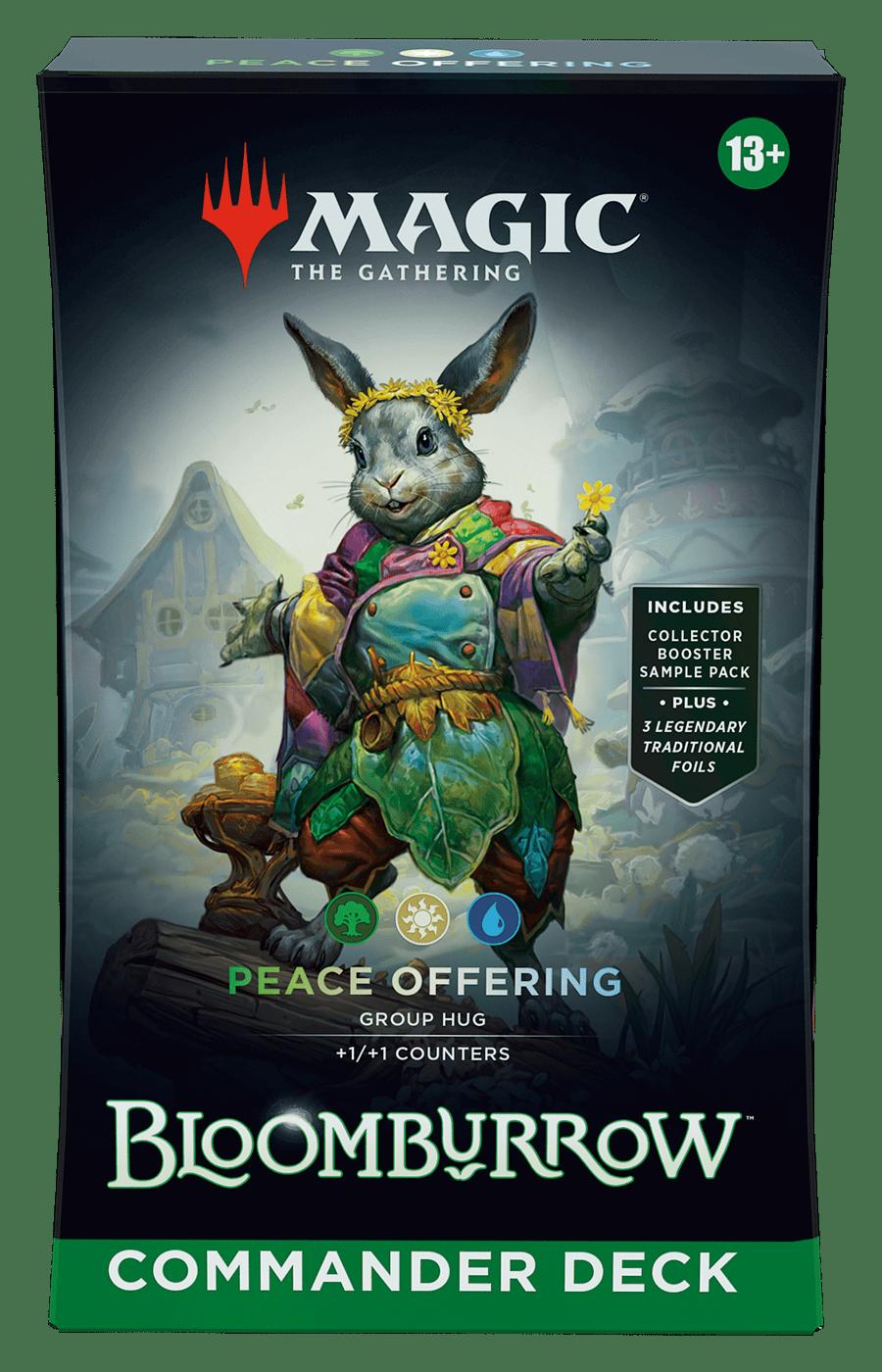 Magic : the Gathering Bloomburrow Commander Deck - Peace Offering