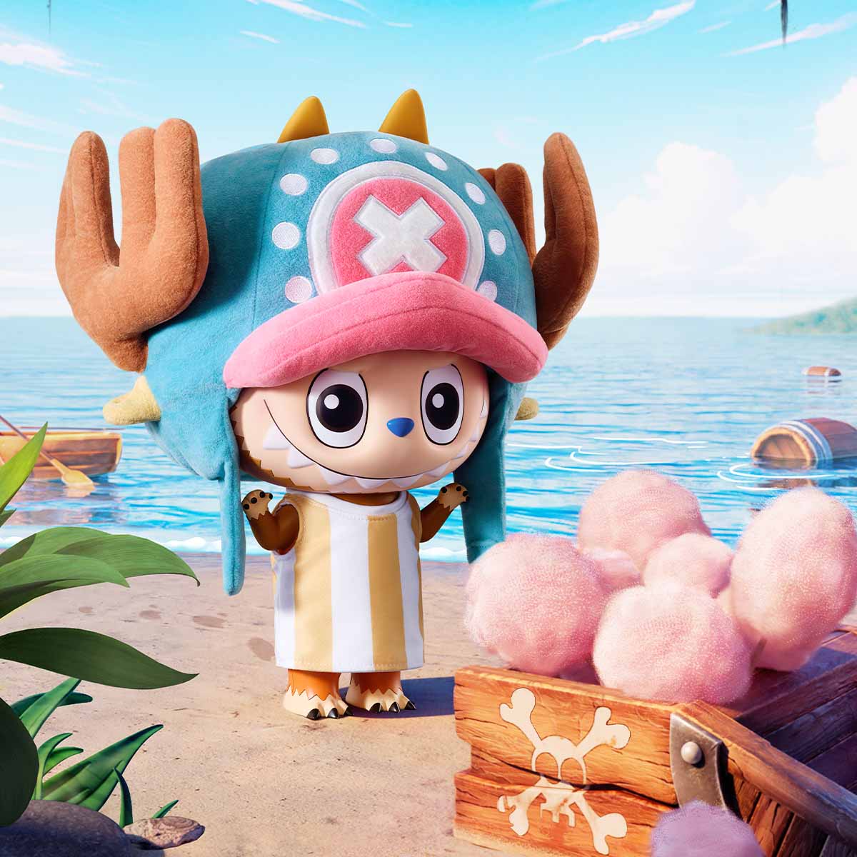 POP MART - MEGA LABUBU 400% TONY TONY CHOPPER