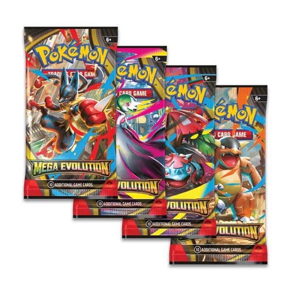 Pokemon TCG: Mega Evolution - Enhanced Booster Display