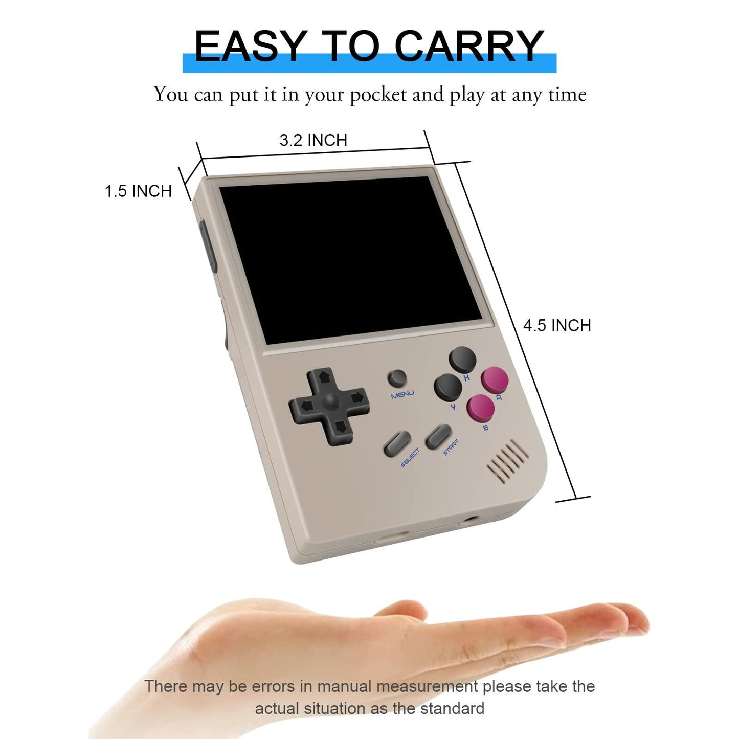 Anbernic RG35XX Handheld Retro Game Console - Gray