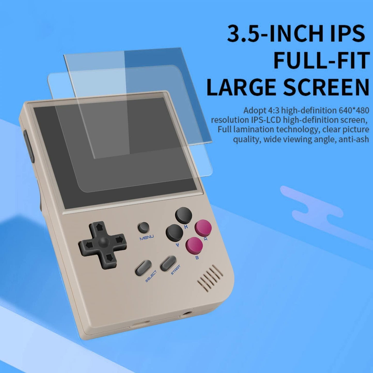 Anbernic RG35XX Handheld Retro Game Console - Gray