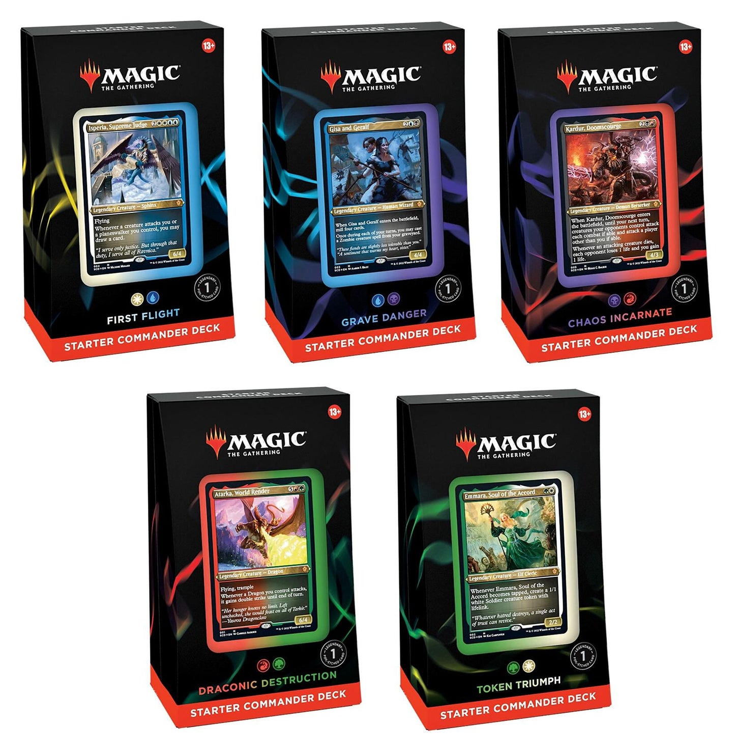 Draconic Destruction - Magic The Gathering Commander Starter Deck