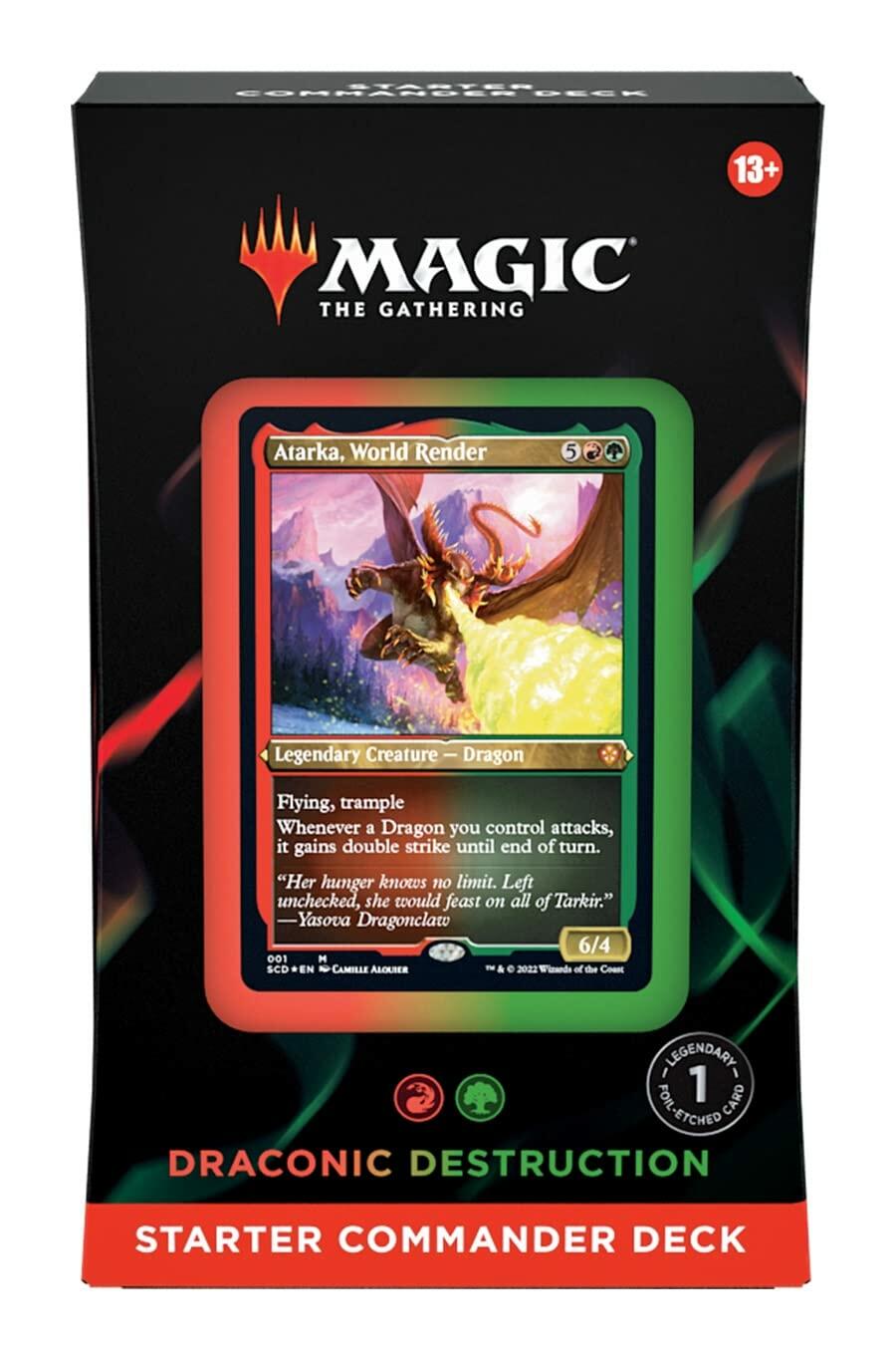 Draconic Destruction - Magic The Gathering Commander Starter Deck