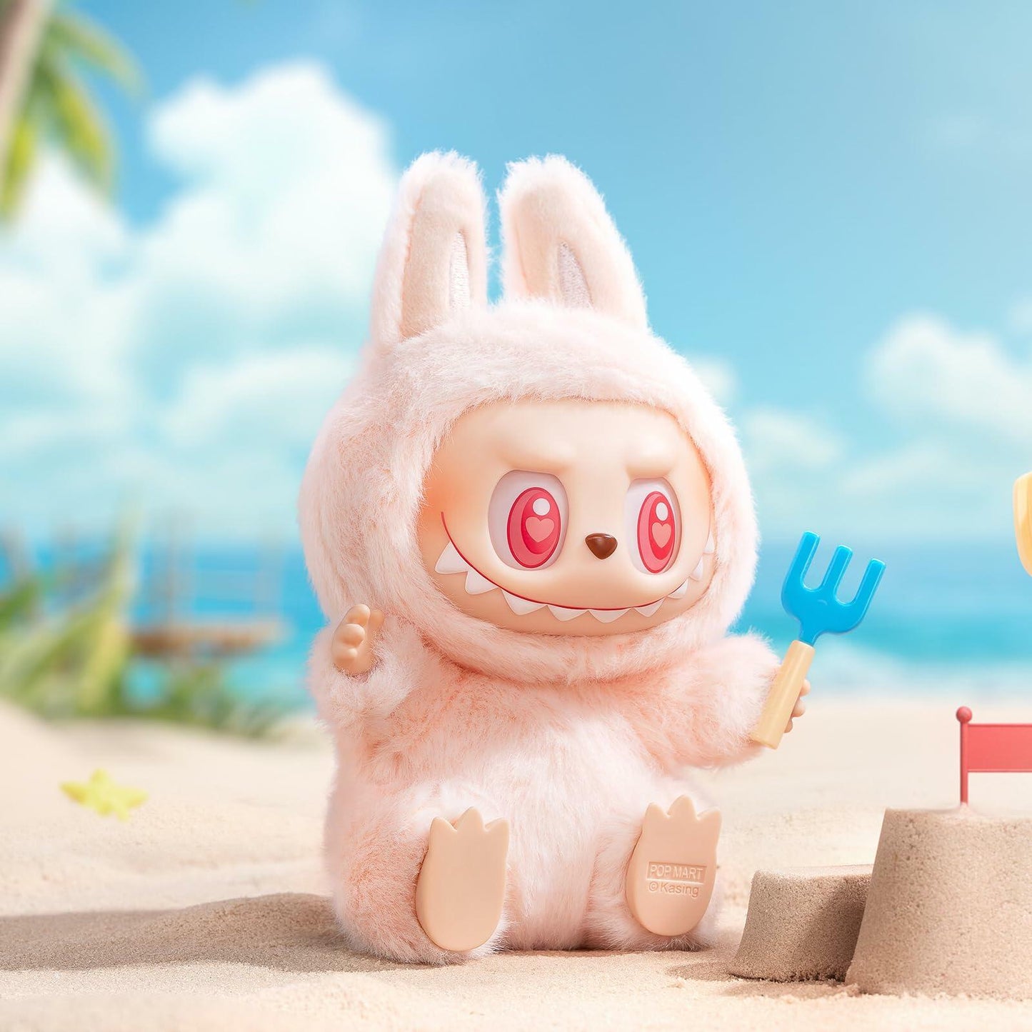 POP MART - Labubu - The Monsters - Have a Seat Vinyl Plush - x1 randomly selected blind box