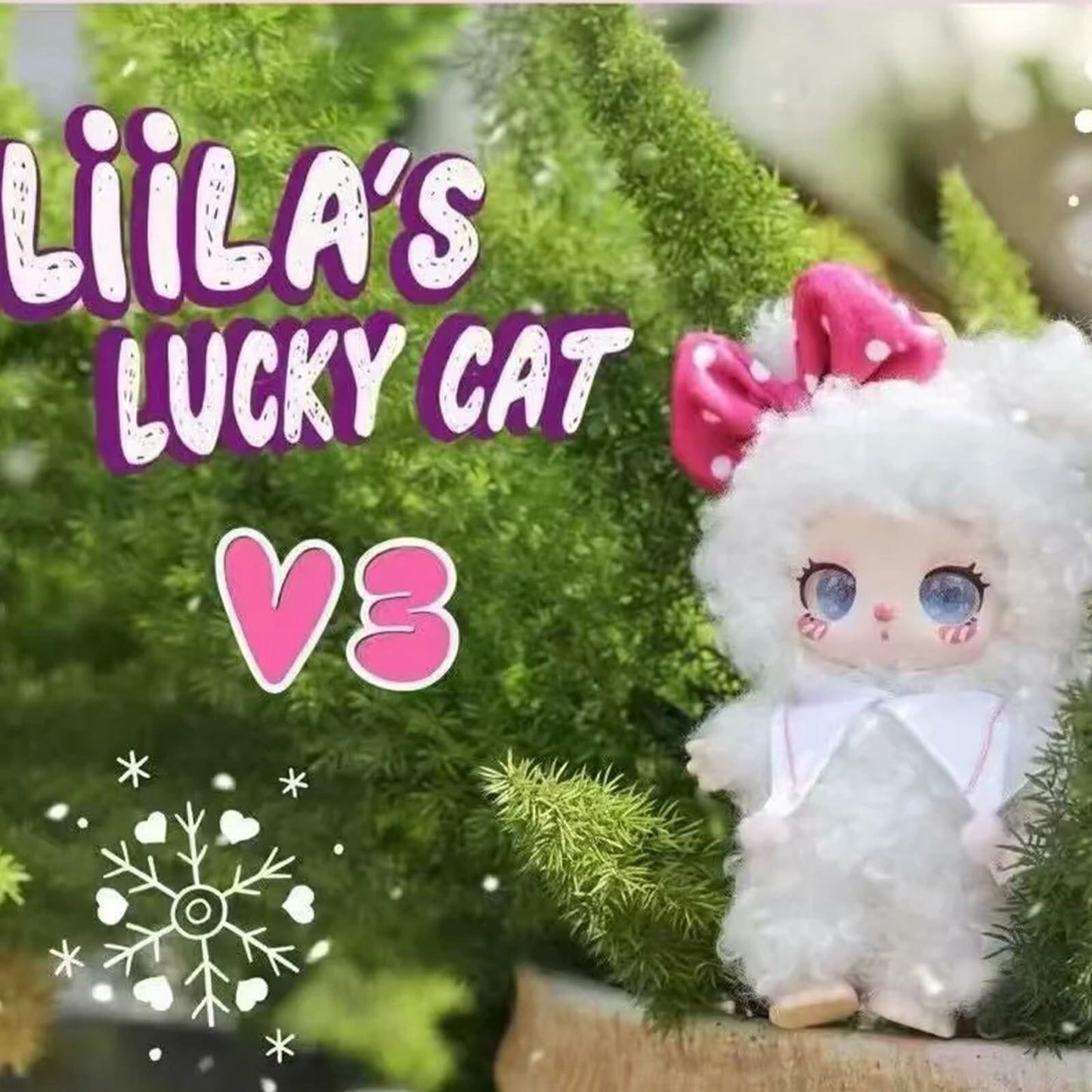 POP MART - Labubu - Liila's Lucky Cat Series Figures