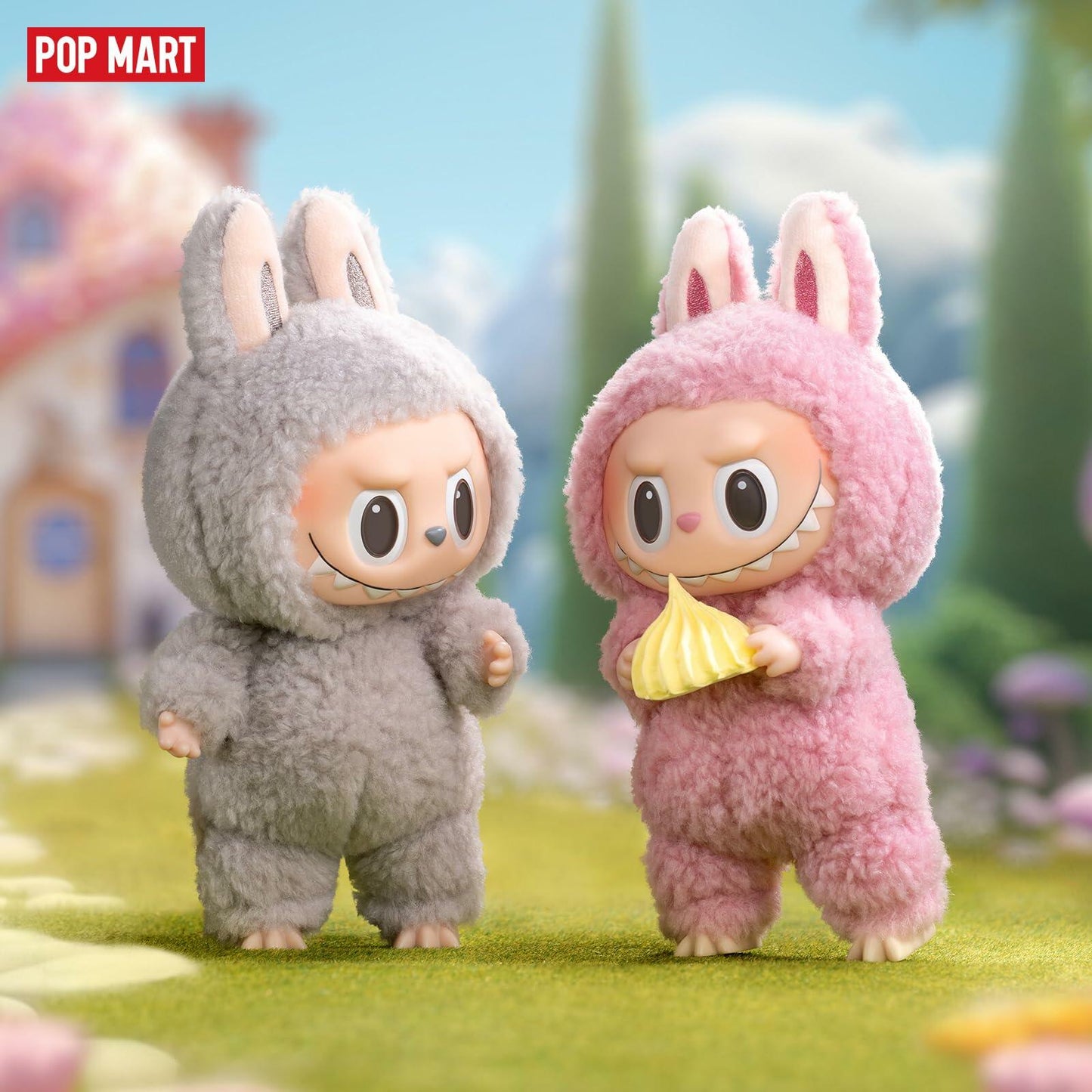 POP MART - Labubu - The Monsters - Tasty Macarons Vinyl Face - x1 randomly selected blind box