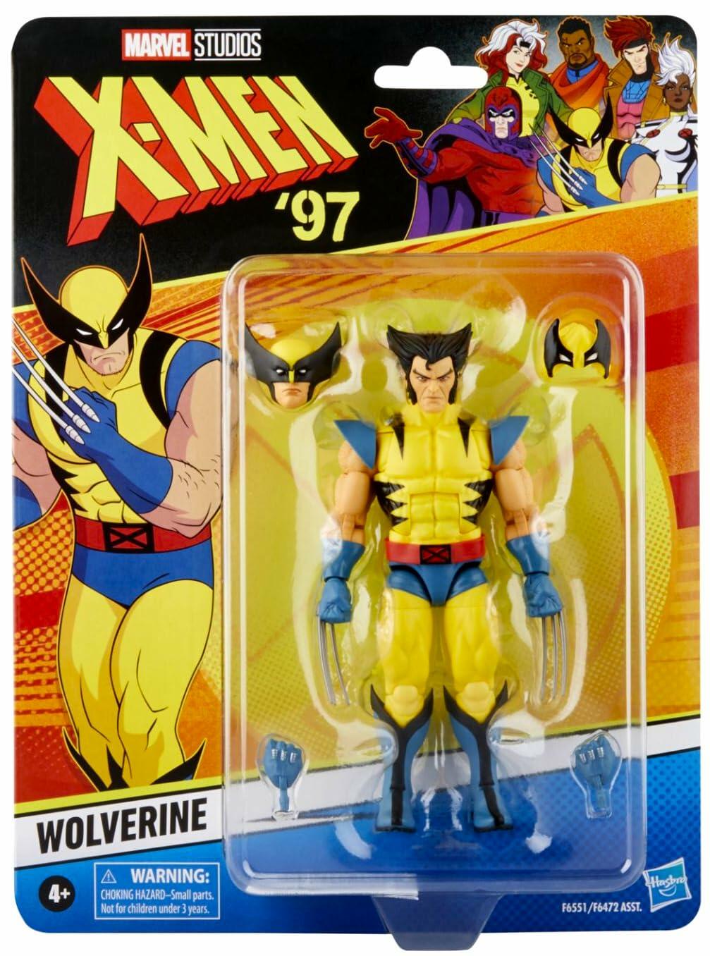 Marvel Legends Series Wolverine, X-Men '97 Collectible 6-Inch Action Figure