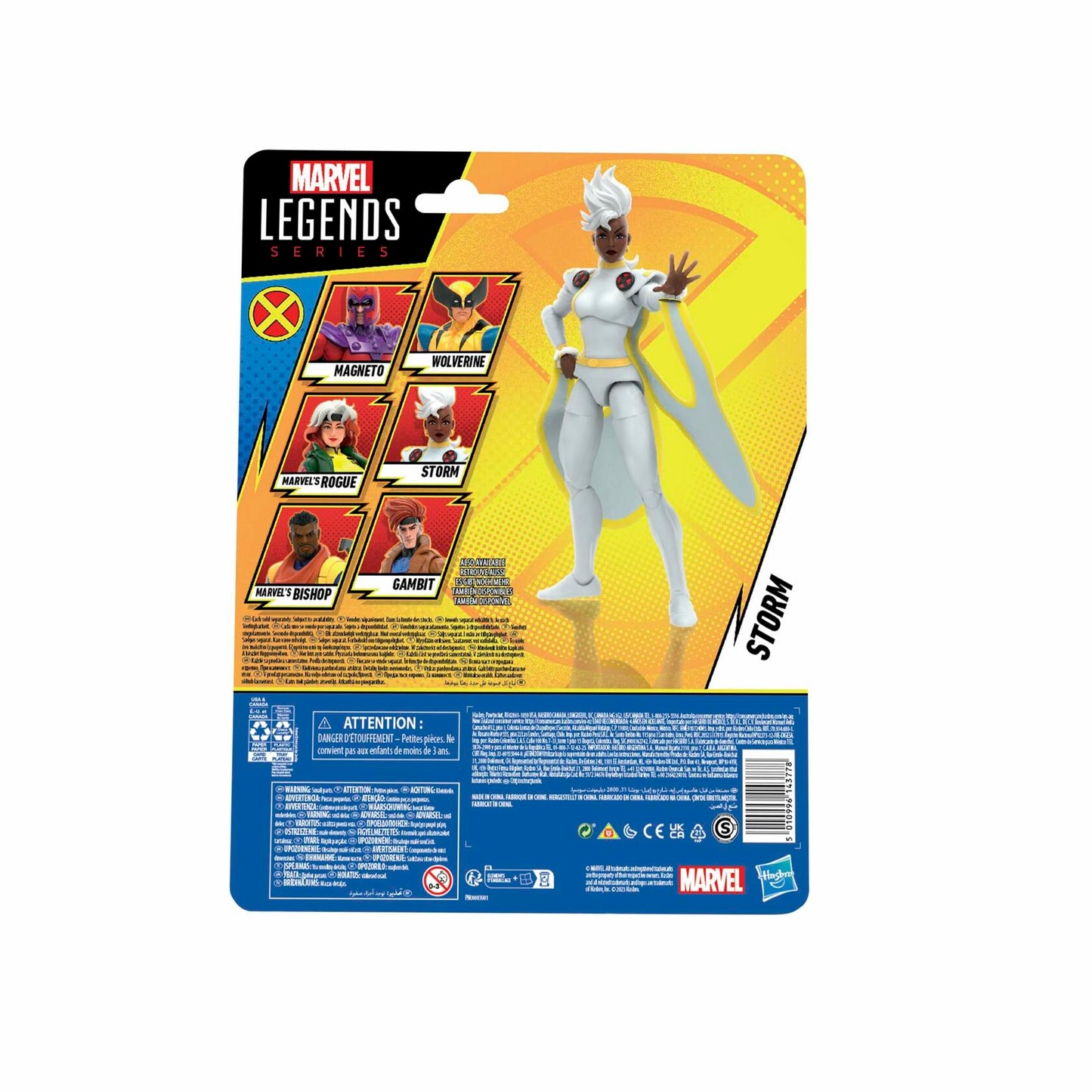 Marvel Legends Series Storm, X-Men ‘97 Collectible 6-Inch Action Figures