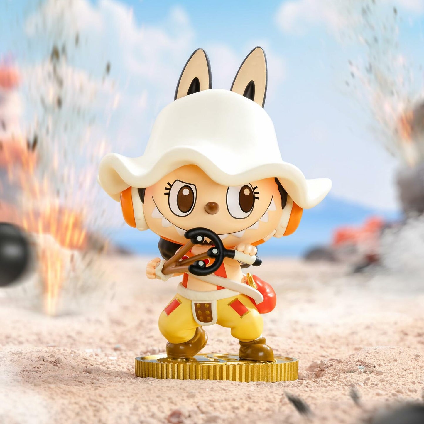 POP MART The Monsters × One Piece Series Blind Box Figures - Single Box