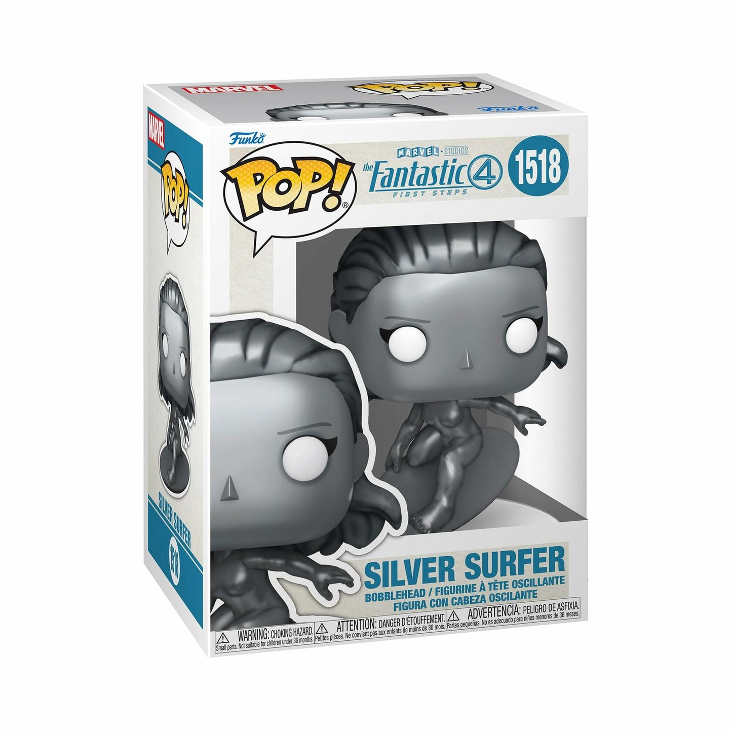 Funko Pop! Marvel: The Fantastic Four: First Steps - Silver Surfer - Fantastic Four (2025)
