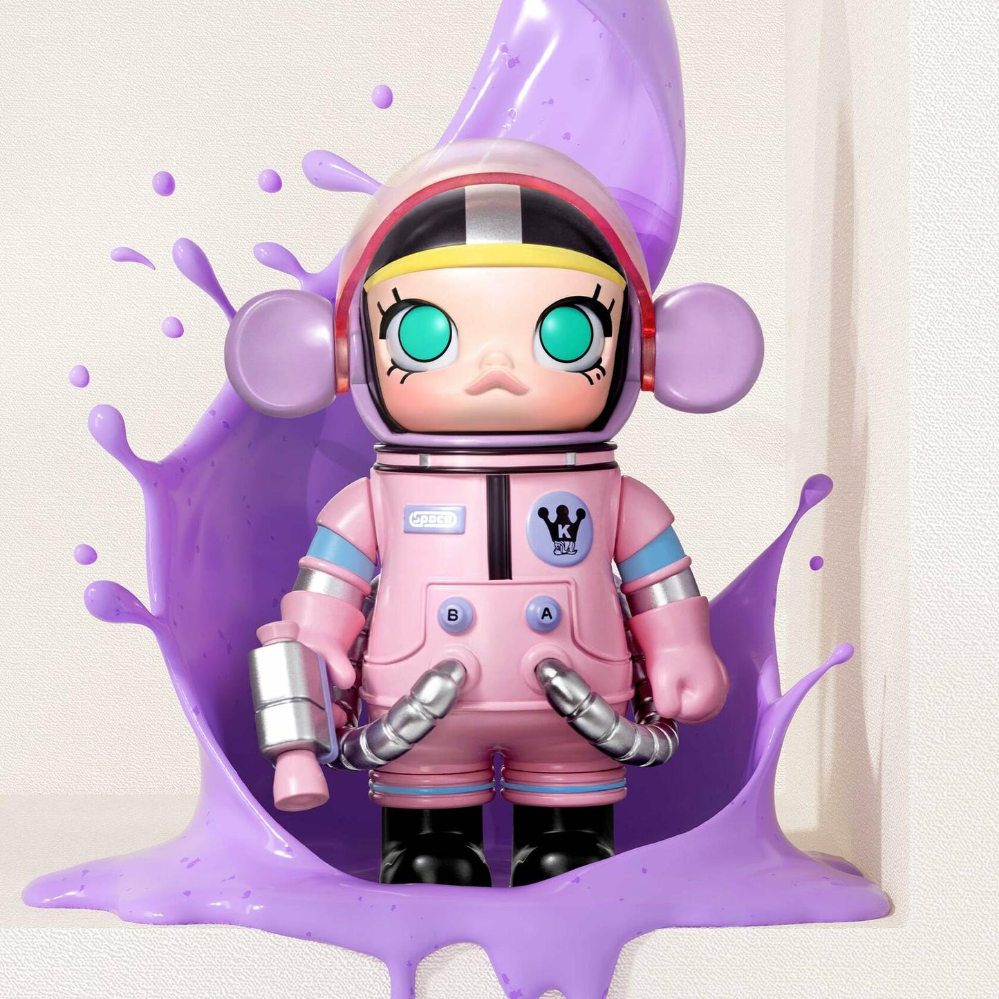 POP MART MEGA Space Molly 100% Series 4 Blind Box Figures - Single Box