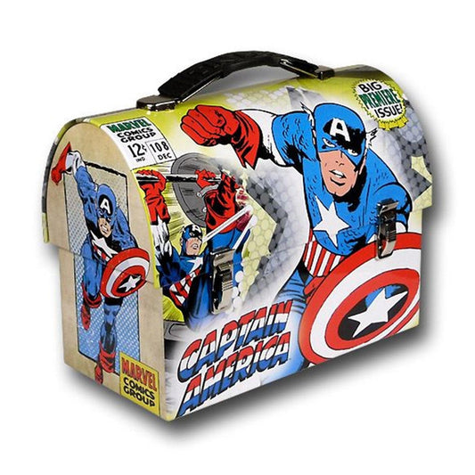 Marvel Comics Captain America Domed Lunchbox