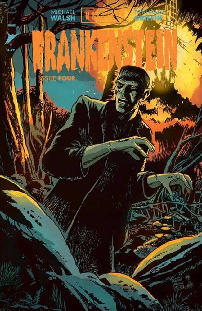 Universal Monsters Frankenstein #4 (Of 4) Cover C 1:10 Francesco Francavilla Connecting Variant