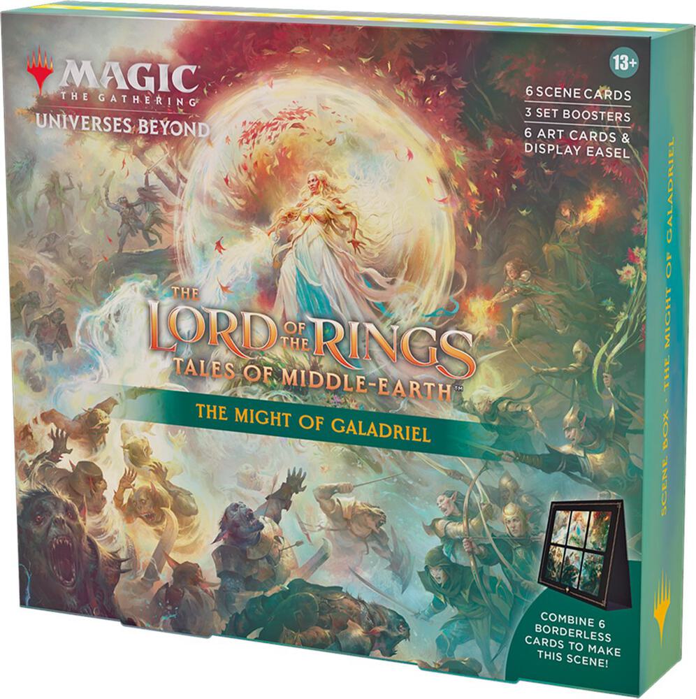 Magic the Gathering: Lord of the Rings Holiday Scene Box - 3x boosters