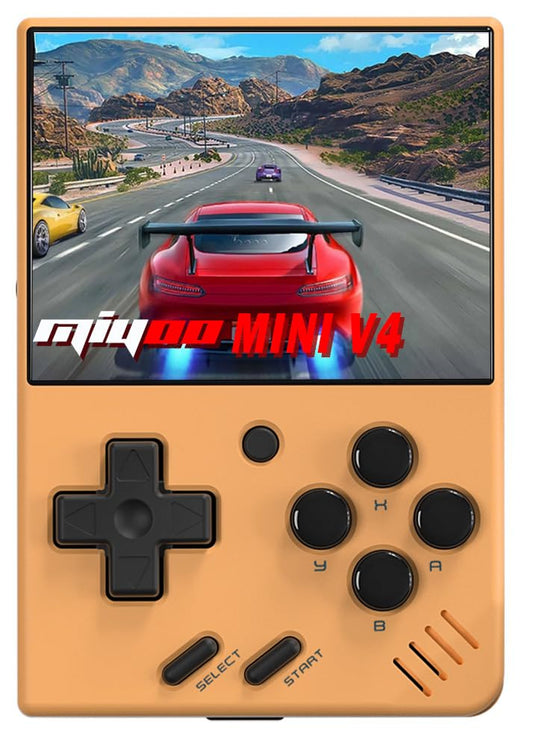 Miyoo Miyoo Mini V4 Retro Game Console - Yellow