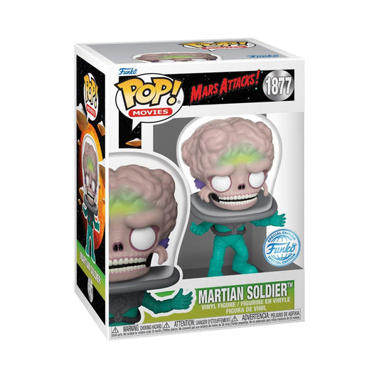 Funko Pop! Movies #1877 -  Mars Attacks - Martian Soldier