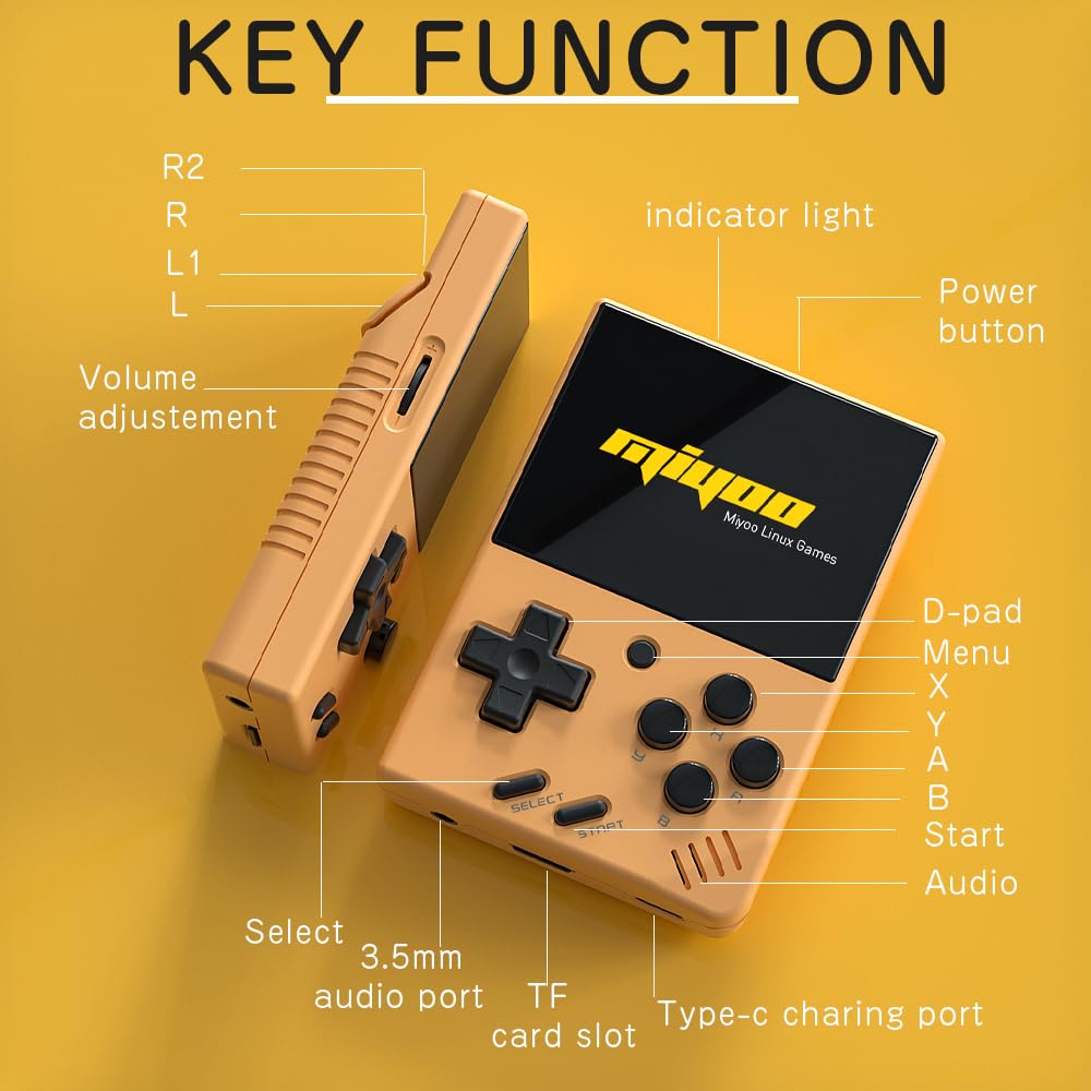 Miyoo Miyoo Mini V4 Retro Game Console - Retro