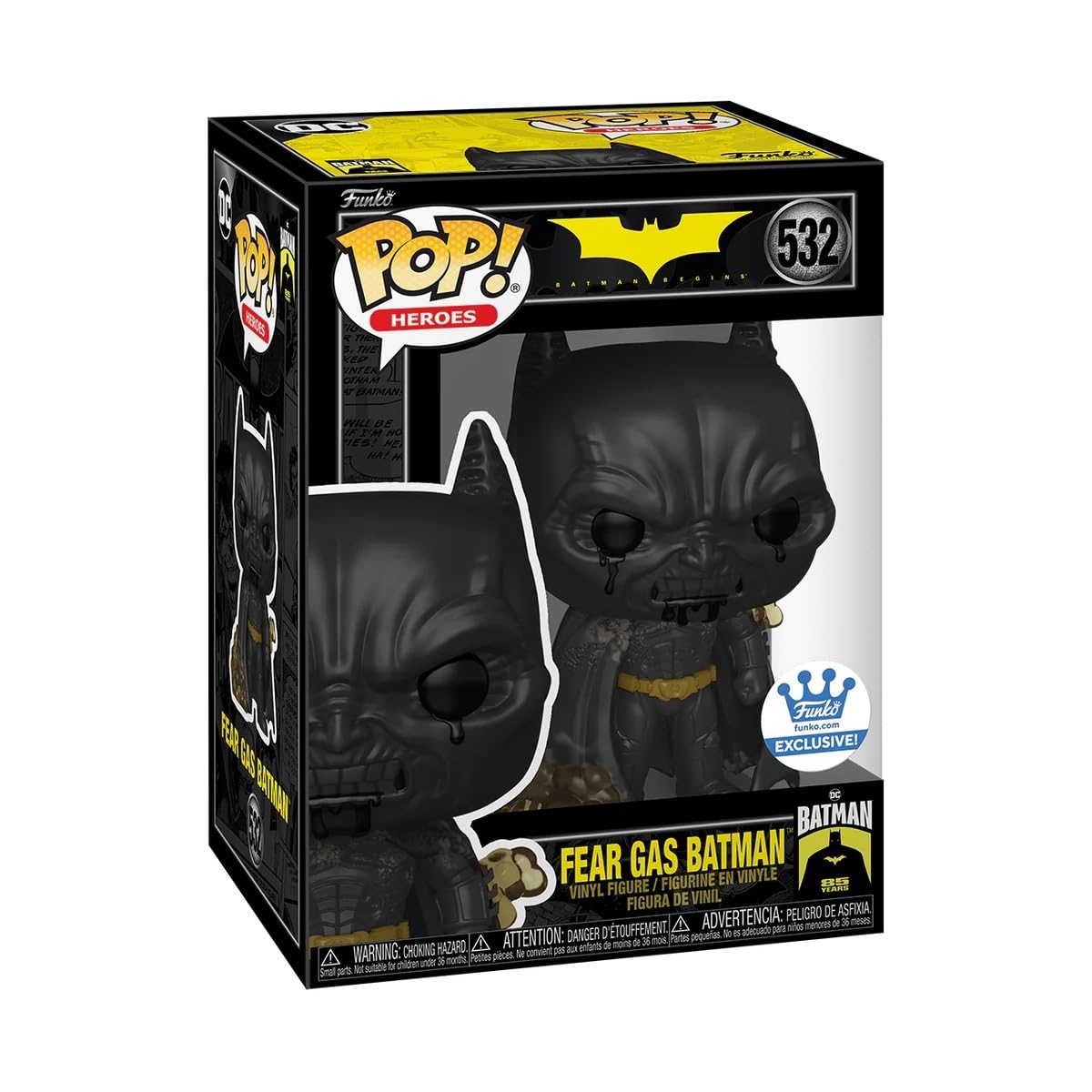 Funko Pop! Heroes #532 - Fear Gas Batman - Funko Exclusive