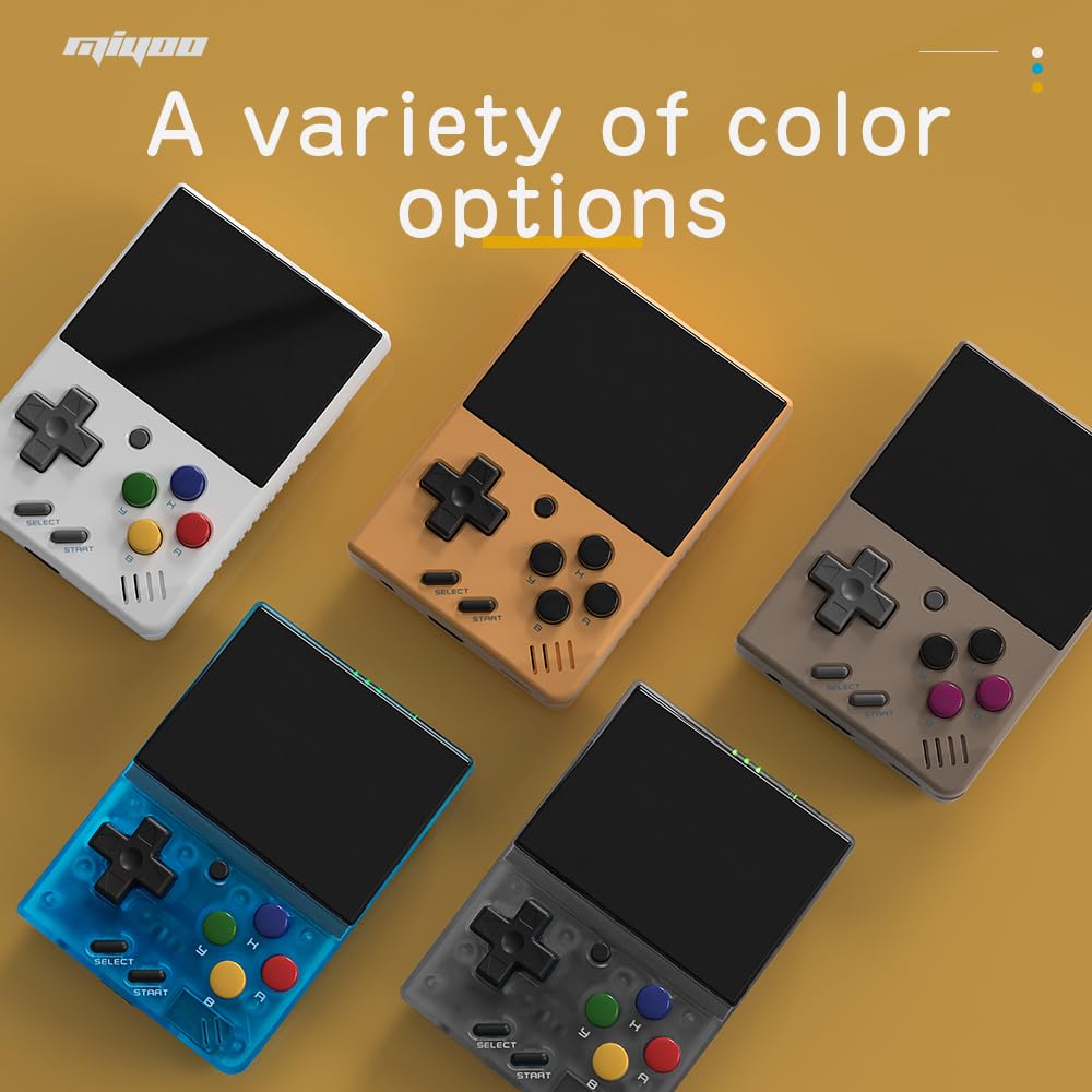 Miyoo Miyoo Mini V4 Retro Game Console - Yellow