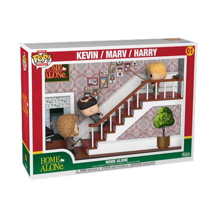 Funko Pop! Moment Deluxe: Home Alone - Staircase Vinyl Figures