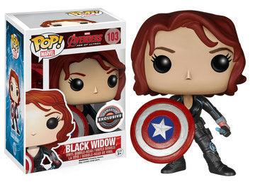 Funko Pop! Black Widow with Shield