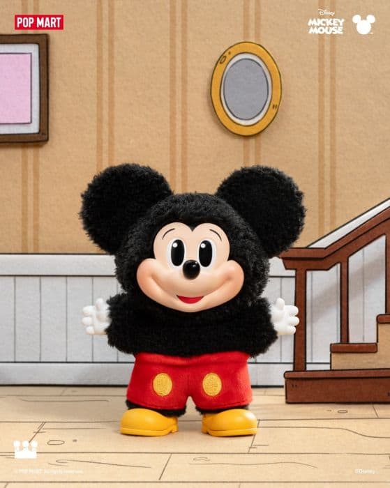 Pop Mart Disney Mickey Family Together Series Plush Keychain