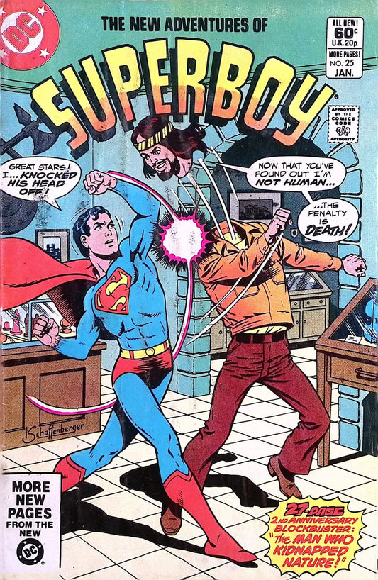 The New Adventures of Superboy #25A