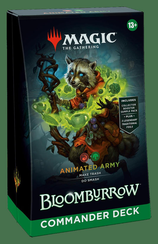 Magic : the Gathering Bloomburrow Commander Deck - Animated Army
