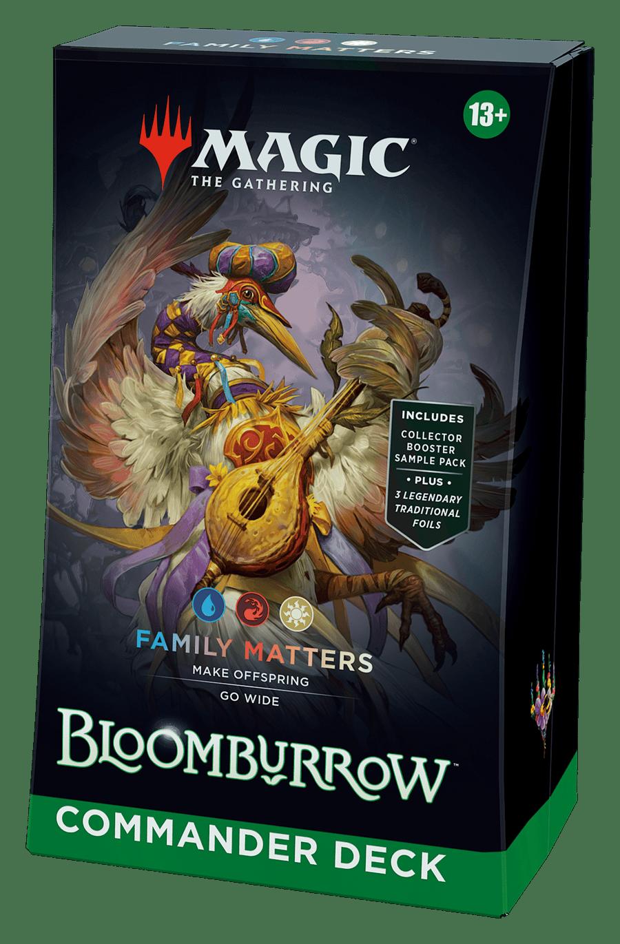 Magic : the Gathering Bloomburrow Commander Deck - Family Matters
