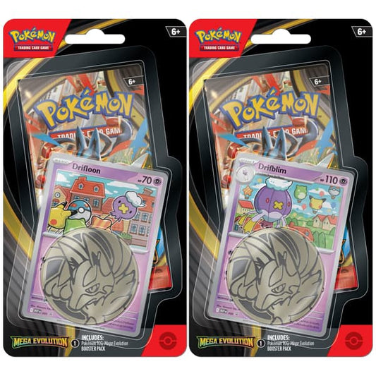 Pokemon TCG: Mega Evolution - Checklane Blister Display