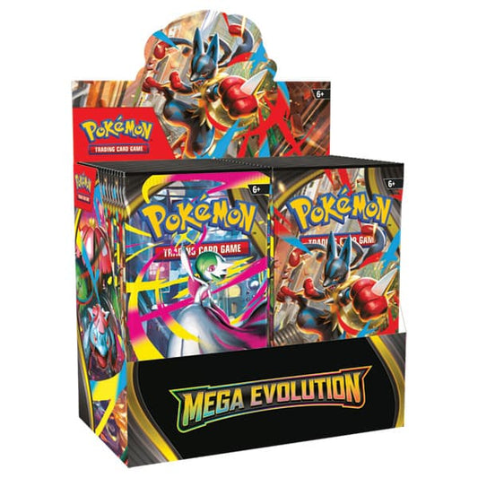 Pokemon TCG: Mega Evolution - Enhanced Booster Display