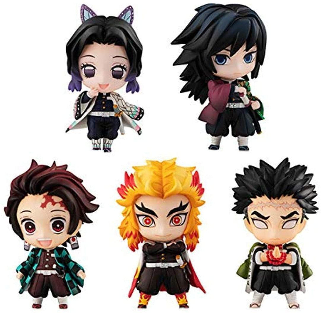Megahouse Tanjiro and the Pillars Mascot Set A (Demon Slayer: Kimetsu no Yaiba)