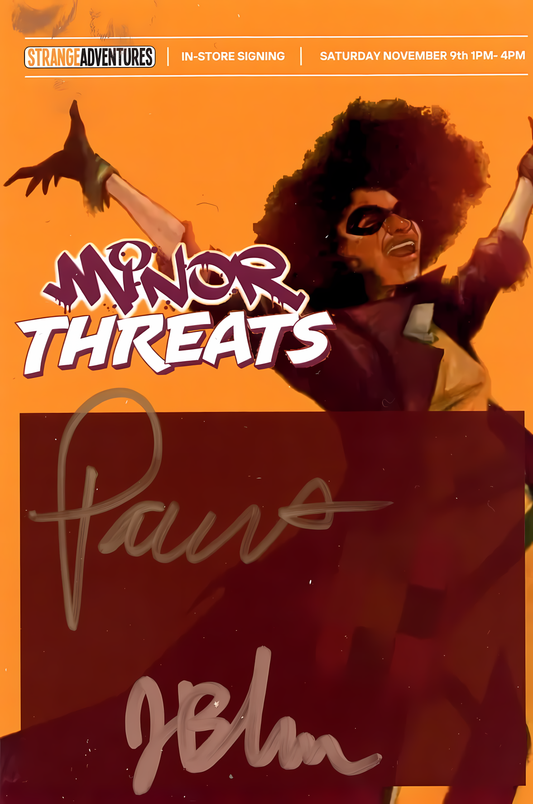 Minor Threats Signed Book Plate