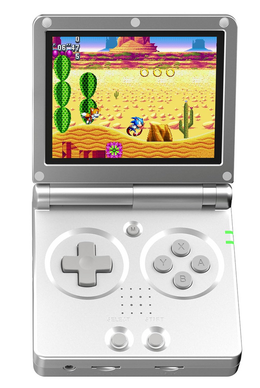 Anbernic RG35XXSP Retro Handheld Game Console - Silver