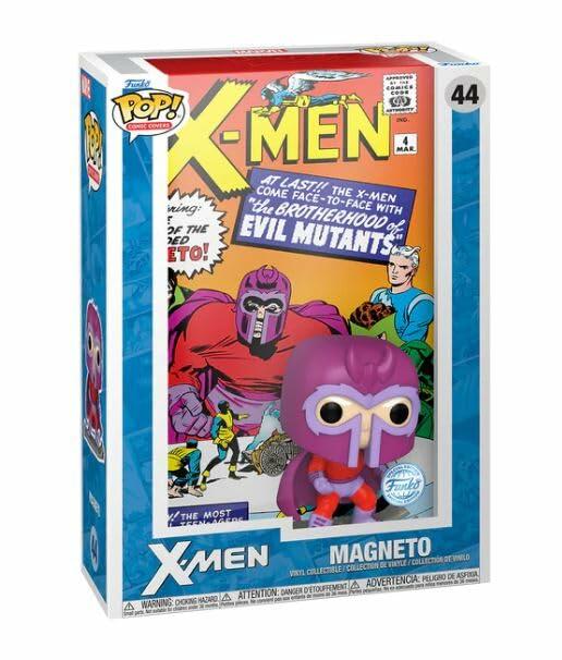 Funko Pop! Magneto Comic Cover: Marvel - X-Men #4 - Amazon Exclusive