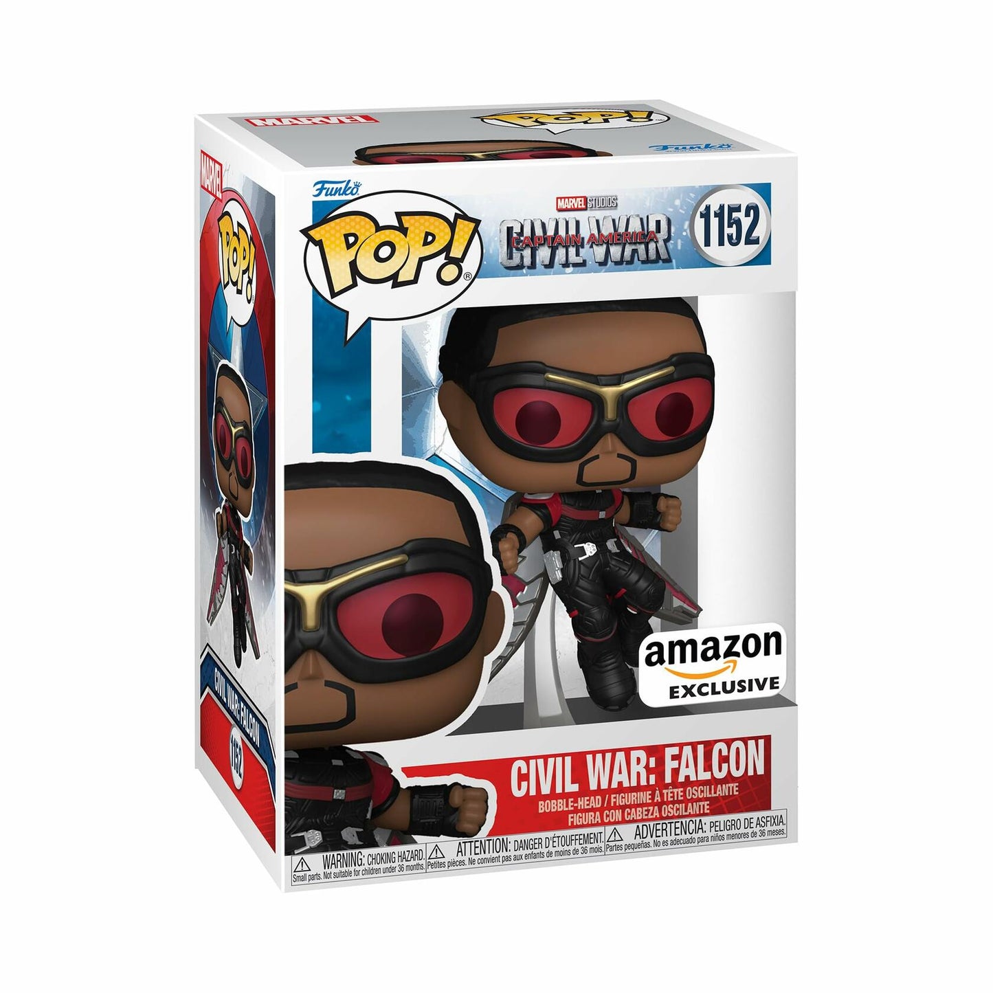 Funko Pop Marvel: Captain America: Civil War Build A Scene - Falcon