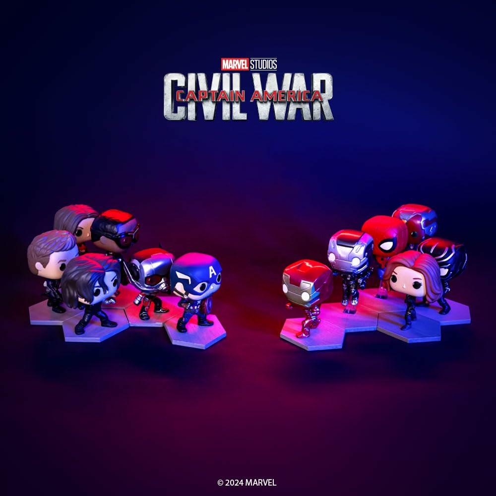 Funko POP! Marvel: Civil War Build A Scene - Winter Soldier - Bucky