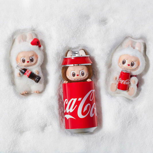 POP MART - Labubu - The Monsters - COCA-COLA Series-Vinyl Face Blind Box - 1 Randomly Selected Blind Box