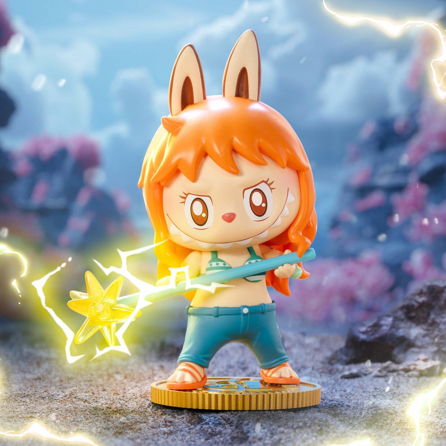 POP MART The Monsters × One Piece Series Blind Box Figures - Single Box
