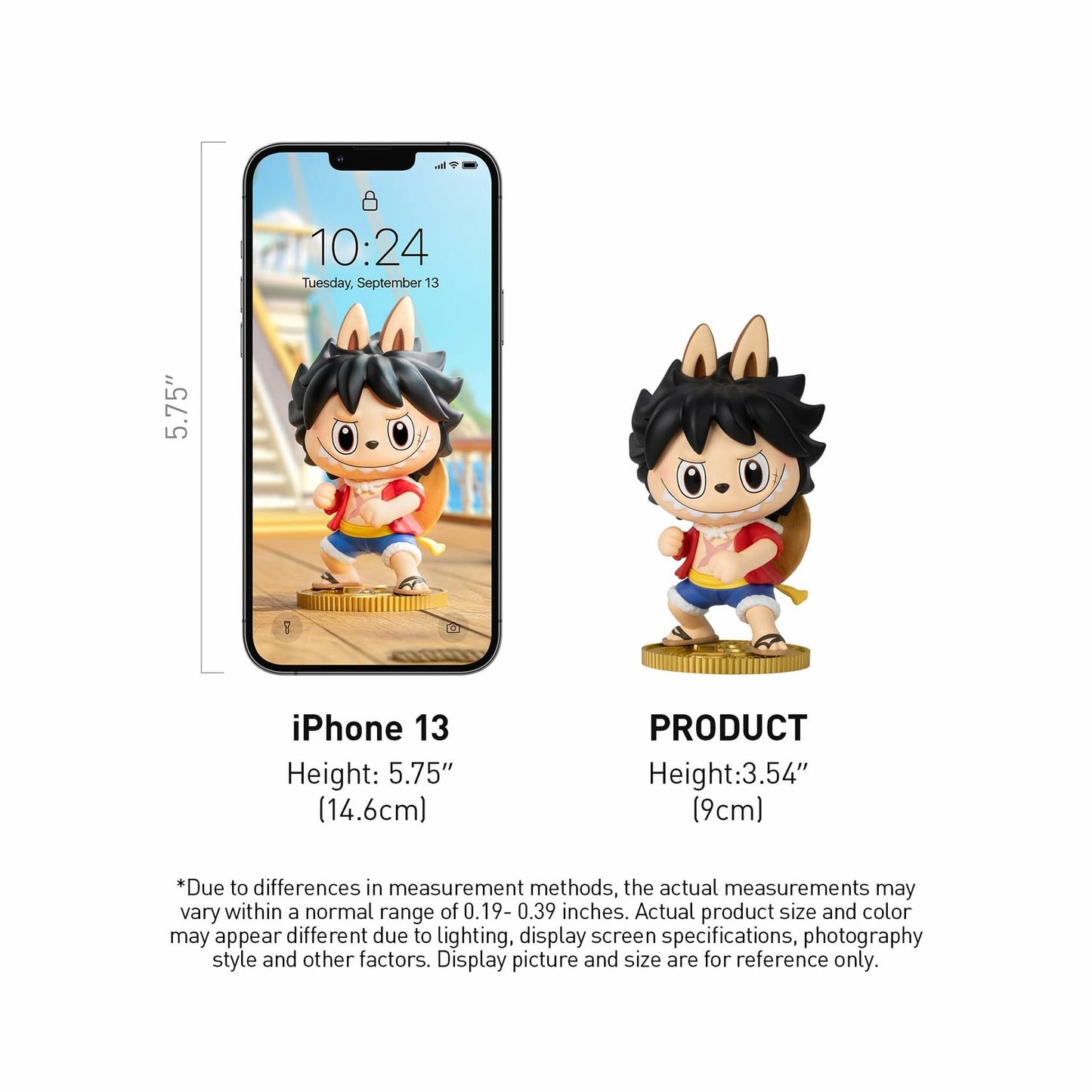 POP MART The Monsters × One Piece Series Blind Box Figures - Single Box
