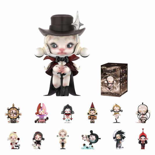POP MART SKULLPANDA Image Of Reality Series Figures, Blind Box Figures - Single Box